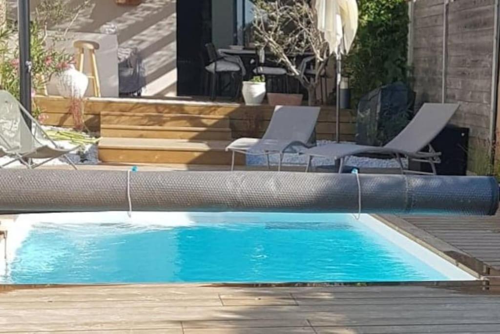 Villa Baliste Et Sa Piscine Aux Sables D'Olonne Шато-д'Олон Экстерьер фото