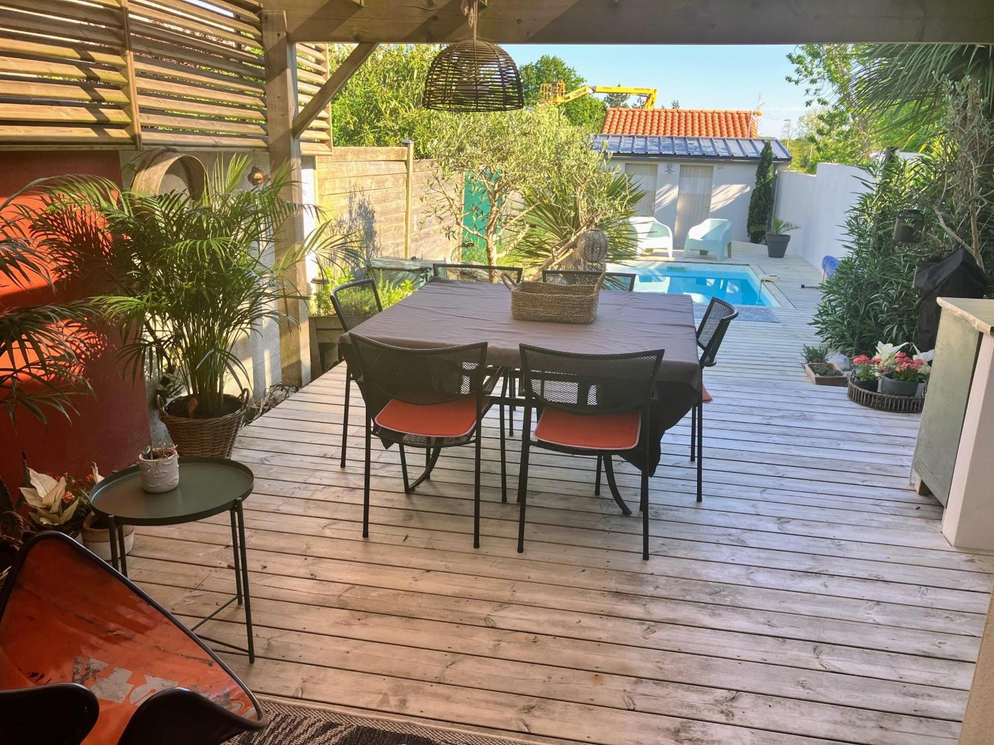 Villa Baliste Et Sa Piscine Aux Sables D'Olonne Шато-д'Олон Экстерьер фото
