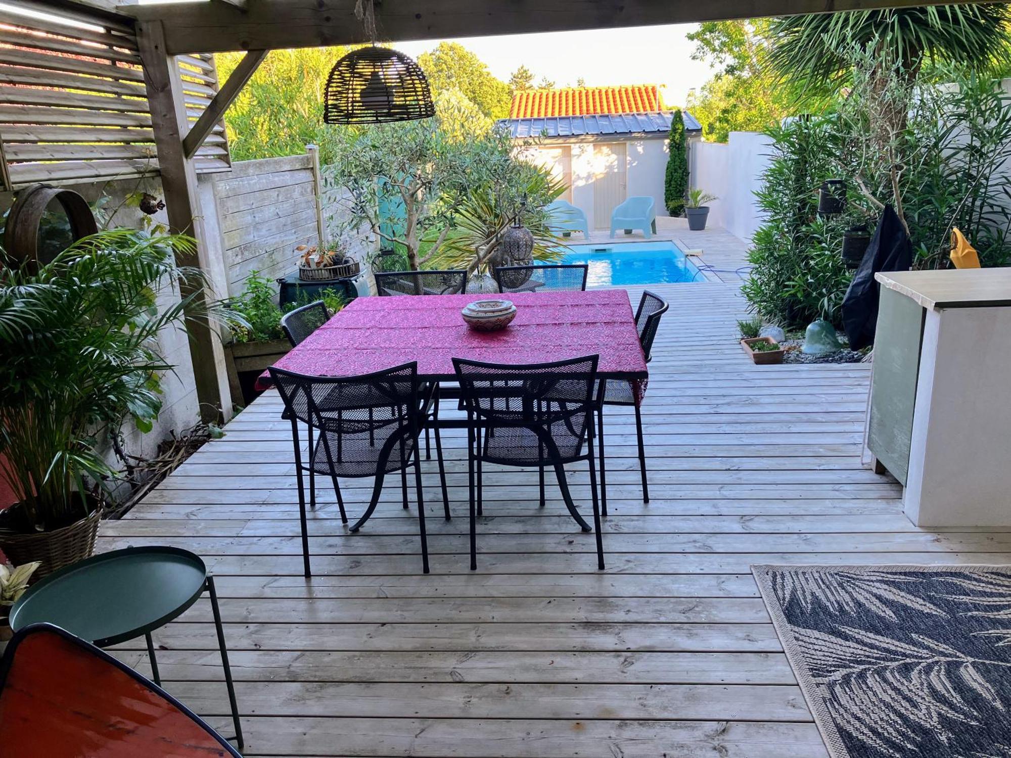 Villa Baliste Et Sa Piscine Aux Sables D'Olonne Шато-д'Олон Экстерьер фото
